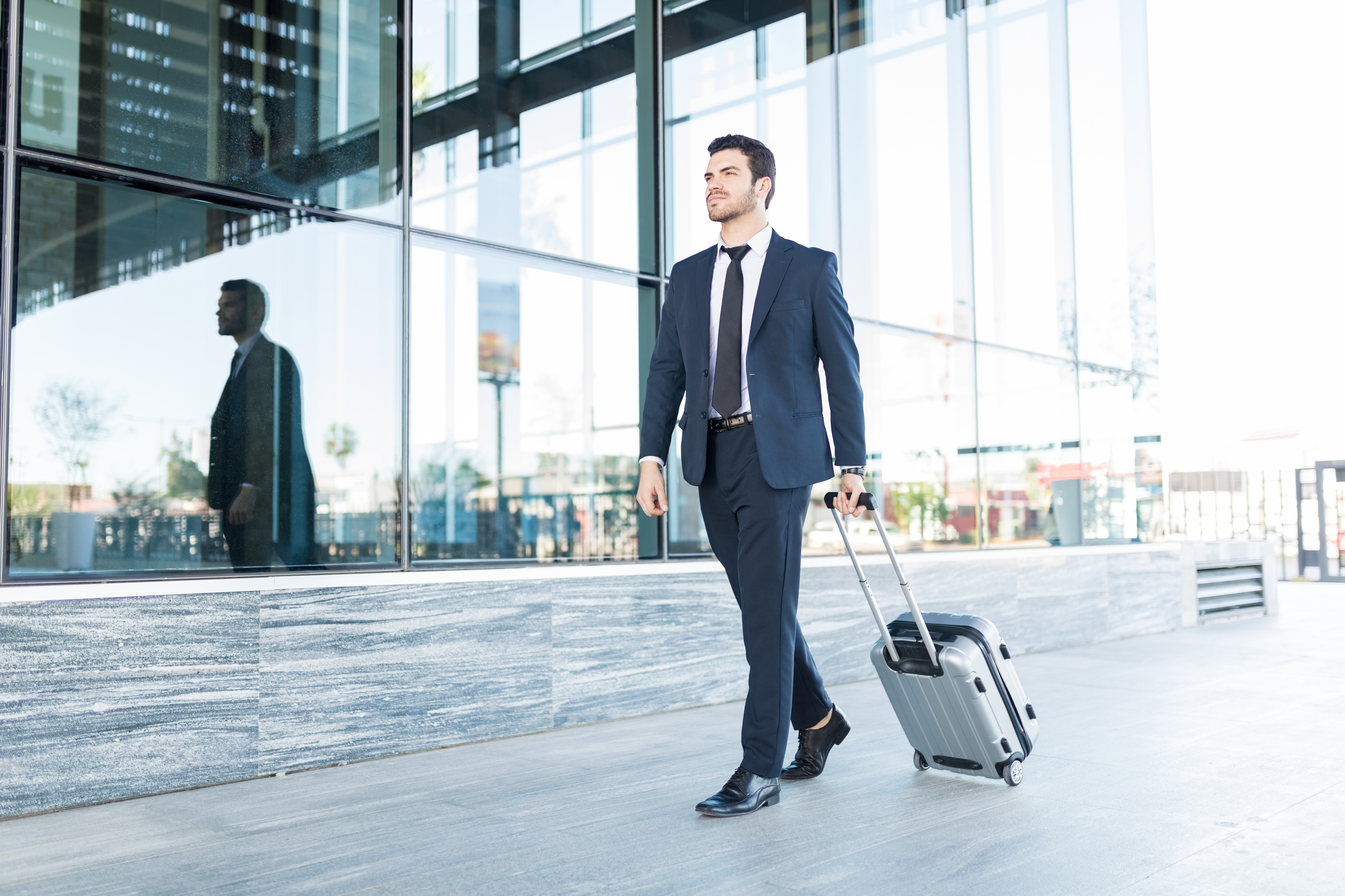 Professional airport transfer service for corporate travelers